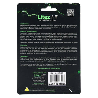 LitezAll PortaBulb® with Carabiner-Stocking Stuffers-VerClare Boutique