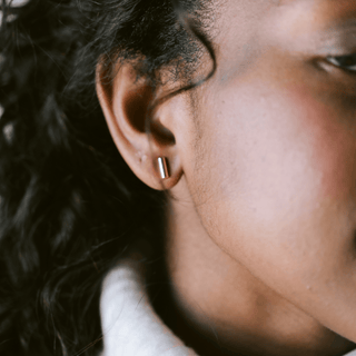 Gold Bar Studs-Accessories-VerClare Boutique