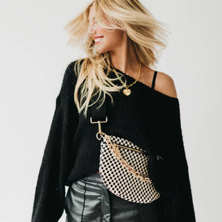 Bold Metal Chain Shoulder Strap-Accessories-VerClare Boutique