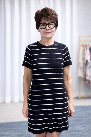 Franka Mini Dress - Eclipse-Dresses & RompersFranka Mini Dress - Eclipse | VerClare Boutique | Jenison MI -The Z Supply Franka Mini Dress is a beautiful soft knit mini dress featuring a flattering, easy silhouette, a classic neckline, and an effortless pull-on design. It fits true to size with a relaxed, comfortable drape — perfect for casual days, travel, errands, or everyday wear. Free US shipping on eligible orders. -VerClare Boutique