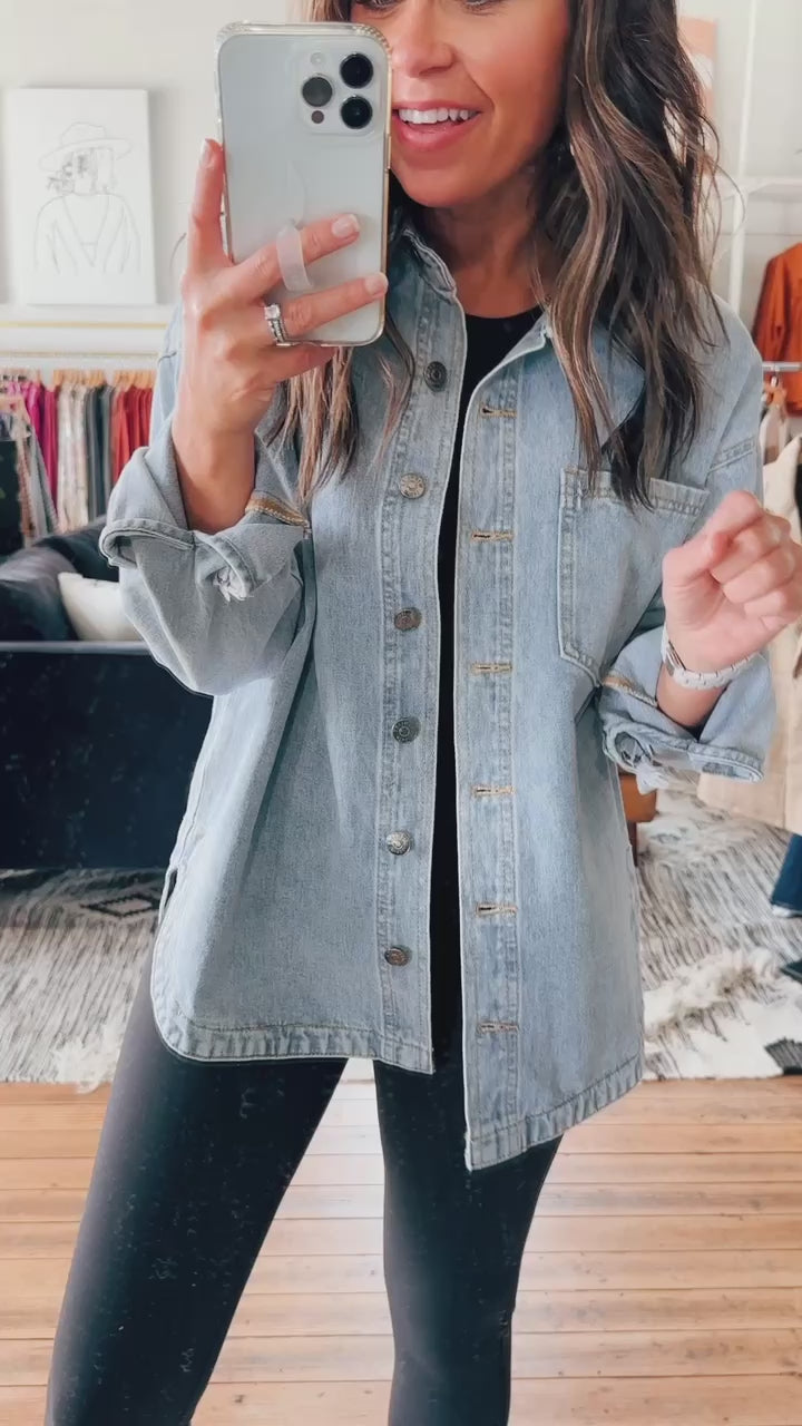 39 Best Denim Jacket Outfit Ideas: What To Wear With A Denim Jacket Female  2022 - Girl Shares Tip… | Jacket outfit women, Denim jacket outfit, Spring  outfits casual