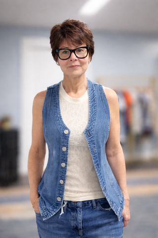 Porto Denim Vest - Eternity