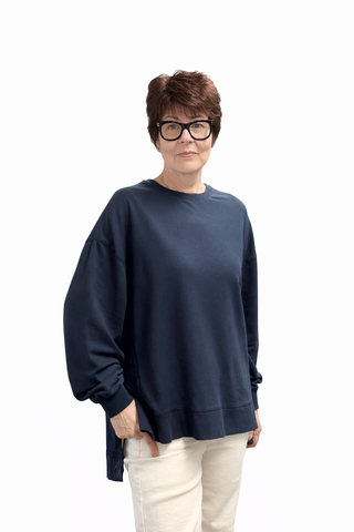 Modern Weekender Sweatshirt - Eclipse-Jackets & KimonosModern Weekender Sweatshirt - Eclipse | VerClare Boutique | Jenison MI -The Z Supply Modern Weekender Sweatshirt is a beautiful baby French terry knit long-sleeve sweatshirt featuring a classic crew neckline, a relaxed silhouette, and a soft burnout wash finish. Free US shipping on eligible orders. Chenoa, Illinois-VerClare Boutique